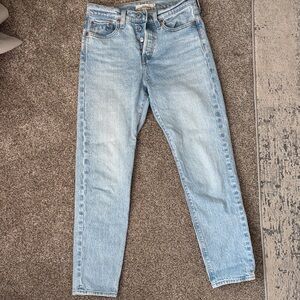 Levi's Light Blue Wedgie Straight Leg Women's Jeans